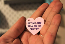 Load image into Gallery viewer, Love Candy Hearts Pet Tags
