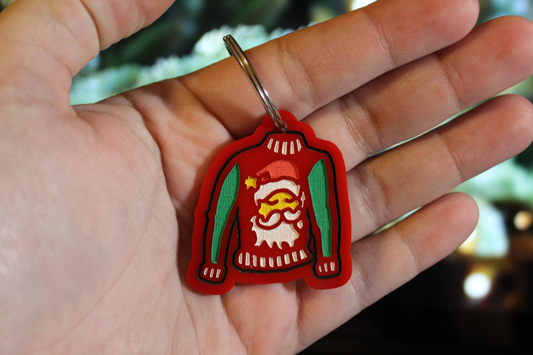 Ugly Christmas Sweater Pet Tag